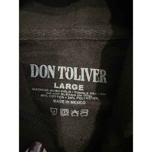 Don Toliver Love Sick Spring Tour 2023 Dates 2 sided Hoodie L Large Black nwot - Picture 6 of 11